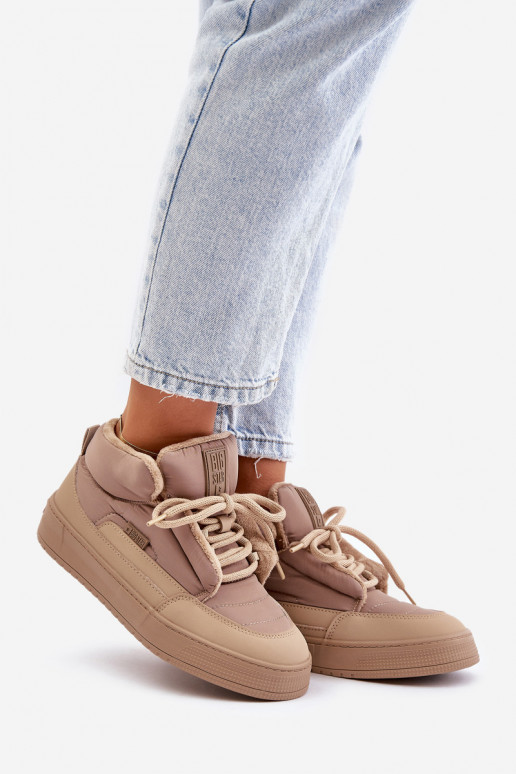 sniego batai Moteriškas Big Star OO274A532 smėlio spalvos sniego batai Moteriškas Big Star OO274A532 smėlio spalvos