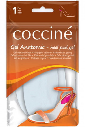 Coccine gelinis kulno įdėklas ANATOMIC HEEL PAD GEL
