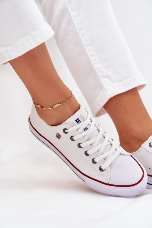 Laisvalaikio bateliai Žemas Big Star DD274A232 baltos spalvos