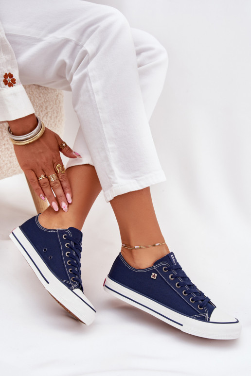 Laisvalaikio bateliai Žemas Big Star DD274A235 tamsiai mėlynos spalvos