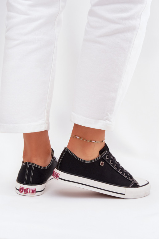 Laisvalaikio bateliai Žemas Big Star DD274A236 juodos spalvos