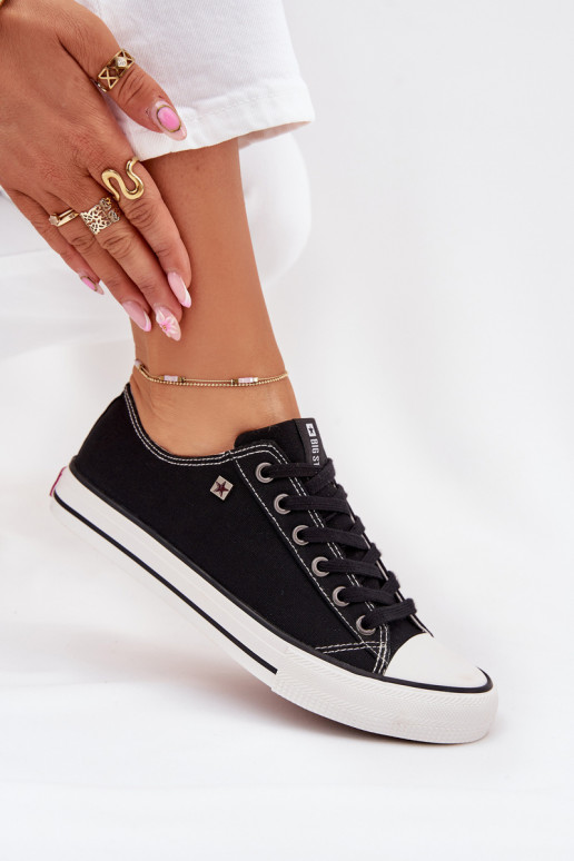 Laisvalaikio bateliai Žemas Big Star DD274A236 juodos spalvos