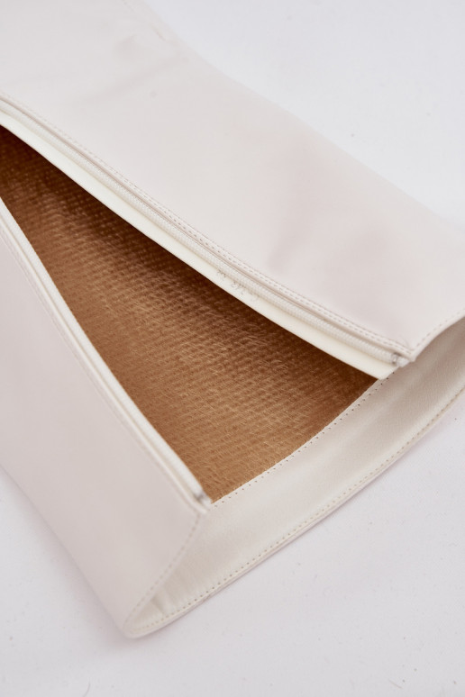 pašiltinti ilgaauliai batai su plonais kulniukaissuINyĮiniętą CholeĮką baltos spalvos Tamonia