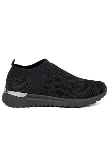 juodos spalvos sportiniai batai slip-on z siateczkoĮą choleĮką 2