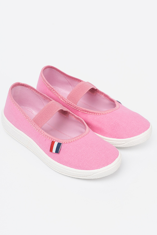  rožinės spalvos batai z lankstusm paskiem