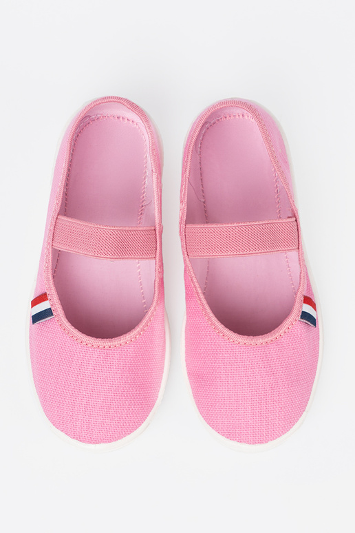  rožinės spalvos batai z lankstusm paskiem