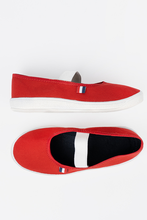  Raudona batai z lankstusm paskiem