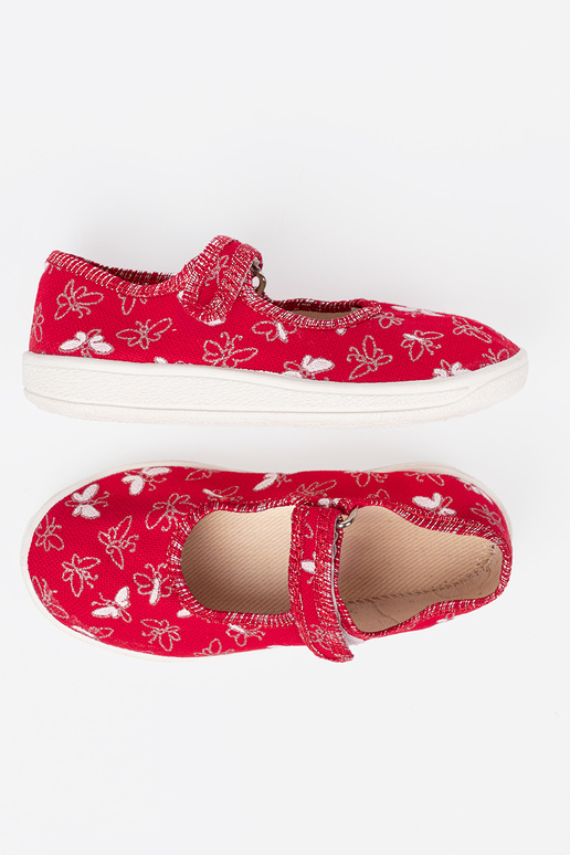 Sportbačiai vaikų Velcroy Raudona