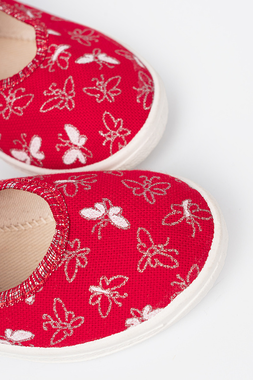 Sportbačiai vaikų Velcroy Raudona