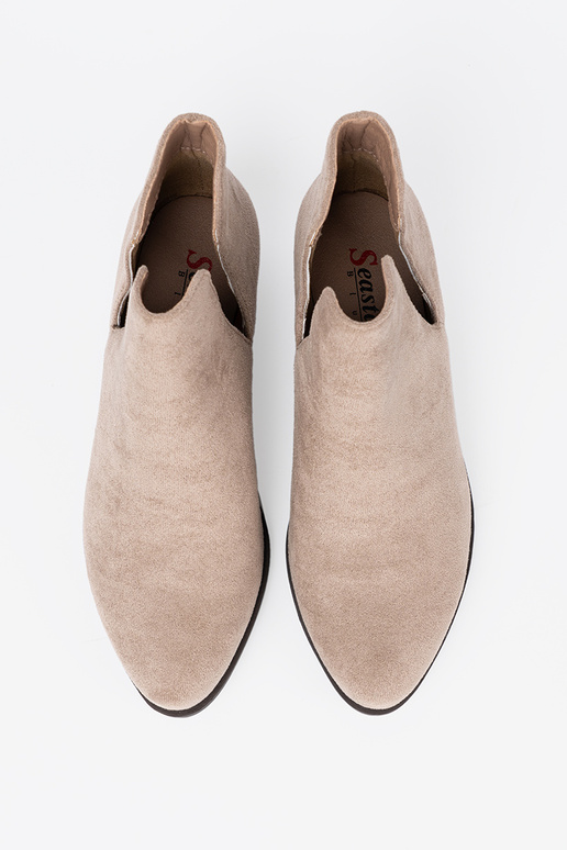 smėlio spalvos batai z Įycięciami