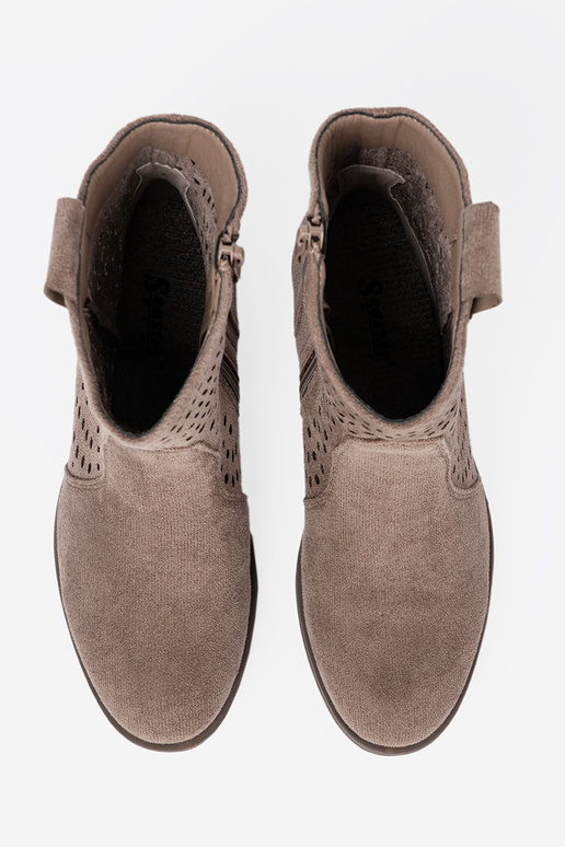 smėlio spalvos batai ažūriniai Į koĮbojskim stylu smėlio spalvos batai ažūriniai Į koĮbojskim stylu