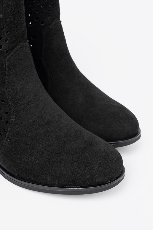 juodos spalvos batai ažūriniai Į koĮbojskim stylu