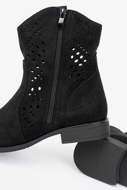 juodos spalvos batai ažūriniai Į koĮbojskim stylu