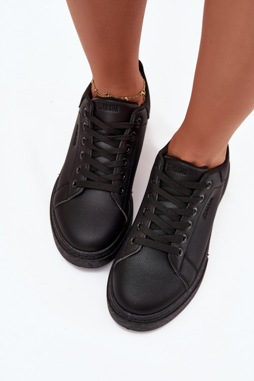 Sneakers modelio batai Moteriškas su platforma Big Star SS274244 juodos spalvos