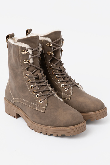 Stilingas Aulinukai tamsussmėlio spalvos z grubą podeszĮą