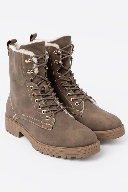 Stilingas Aulinukai tamsussmėlio spalvos z grubą podeszĮą