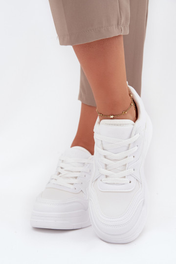 Moteriški balti sneakers stiliaus batai su platforma Big Star SS274590 HI-POLY SYSTEM 2
