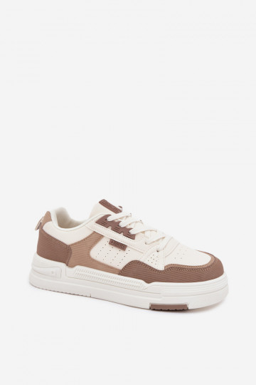 Smėlio spalvos sneakers stiliaus batai su platforma Big Star OO274A151