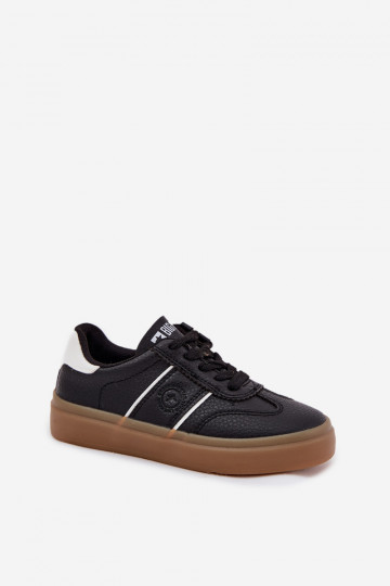 Vaikiški juodos spalvos sneakers stiliaus batai Big Star SS374025