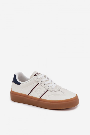Vaikiški baltos spalvos sneakers stiliaus batai Big Star SS374024