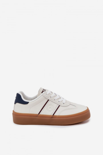 Vaikiški baltos spalvos sneakers stiliaus batai Big Star SS374024 2