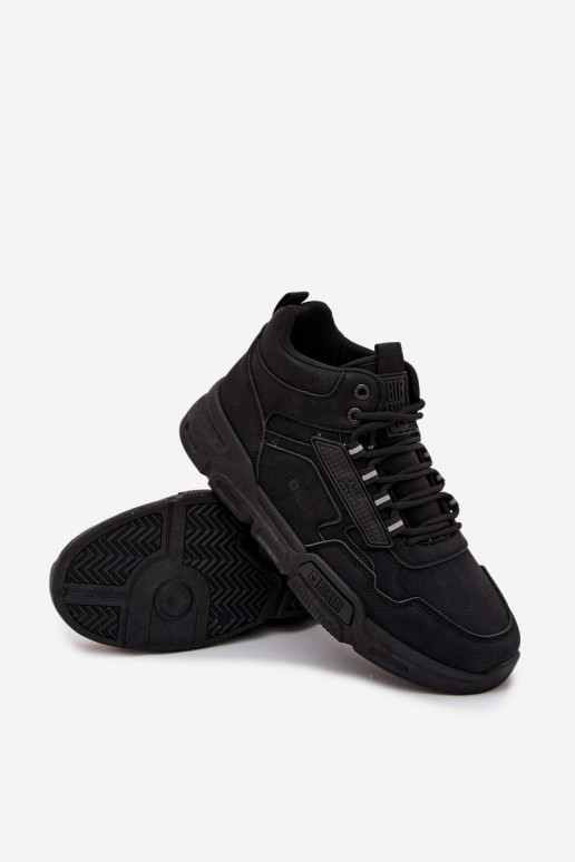 Sneakers modelio batai Vyriški Big Star SS174282 HI-POLY SYSTEM juodos spalvos