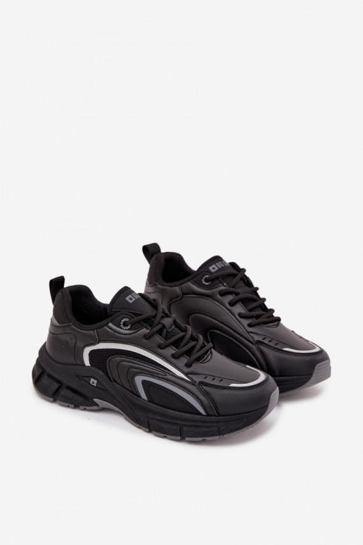 sportiniai bateliai Sneakers modelio batai Vyriški Big Star SS174285 juodos spalvos