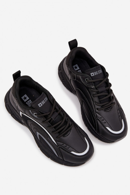 sportiniai bateliai Sneakers modelio batai Vyriški Big Star SS174285 juodos spalvos