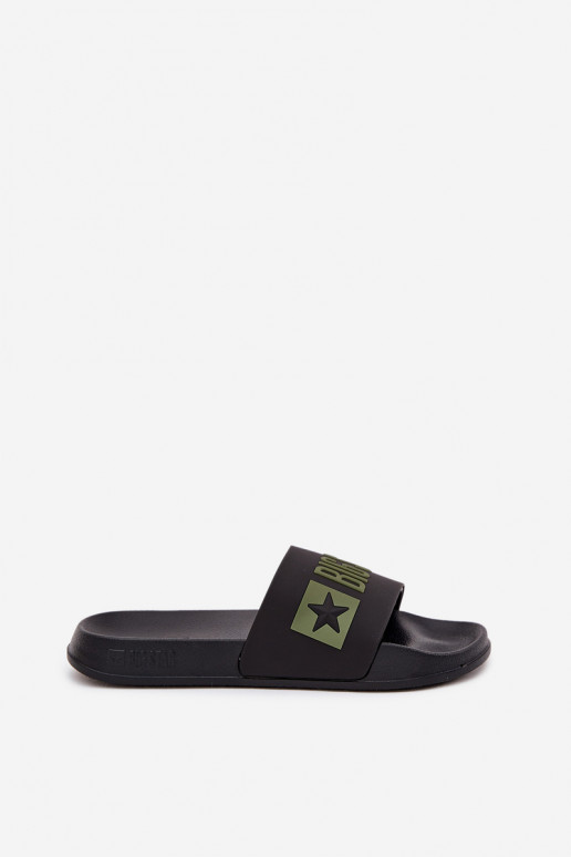 Šlepetės Vyriški Big Star SS174359 juodos spalvos