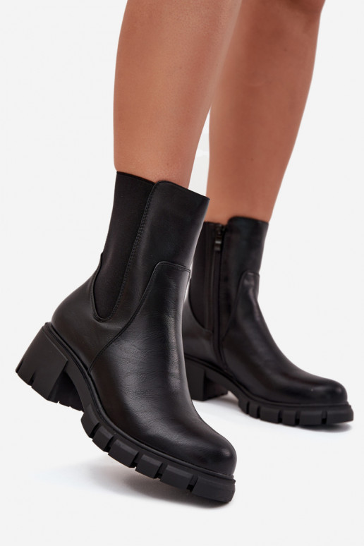 Moteriški aulinukai Klocke Eko Oda juodos spalvos Kyra