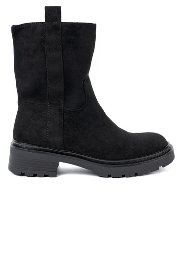 Stilingas batai prie kulkšnies z grubą, czarną podeszĮą 2