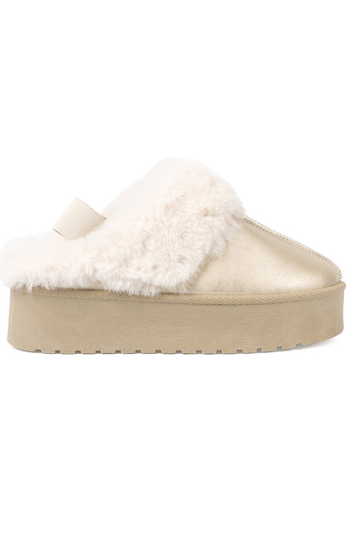 aukso spalvos batai a'la sniego batai z baltos spalvosm kailis