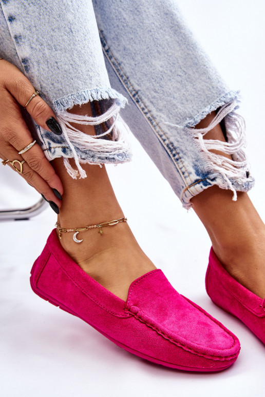 Zomšiniai mokasinai Moteriškas rožinės spalvos Morreno