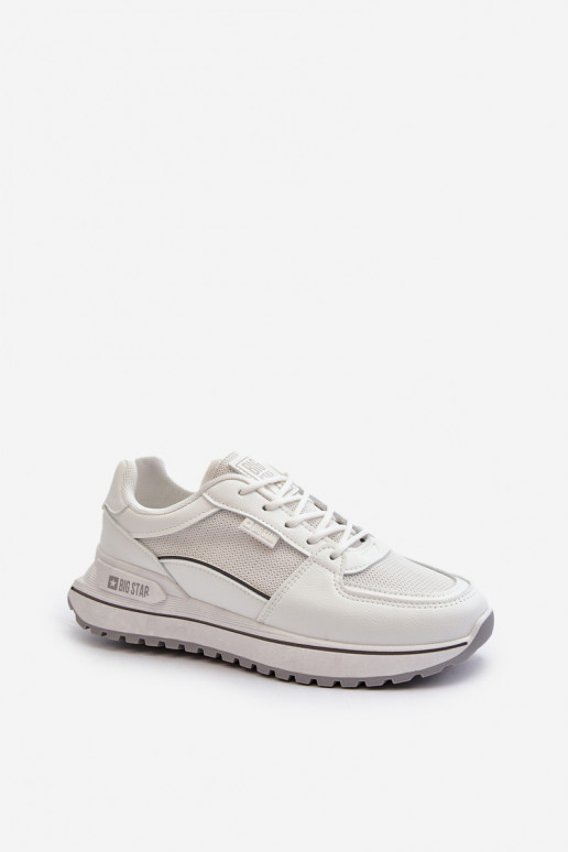 Sneakers modelio batai Moteriškas Big Star NN274A089 baltos spalvos