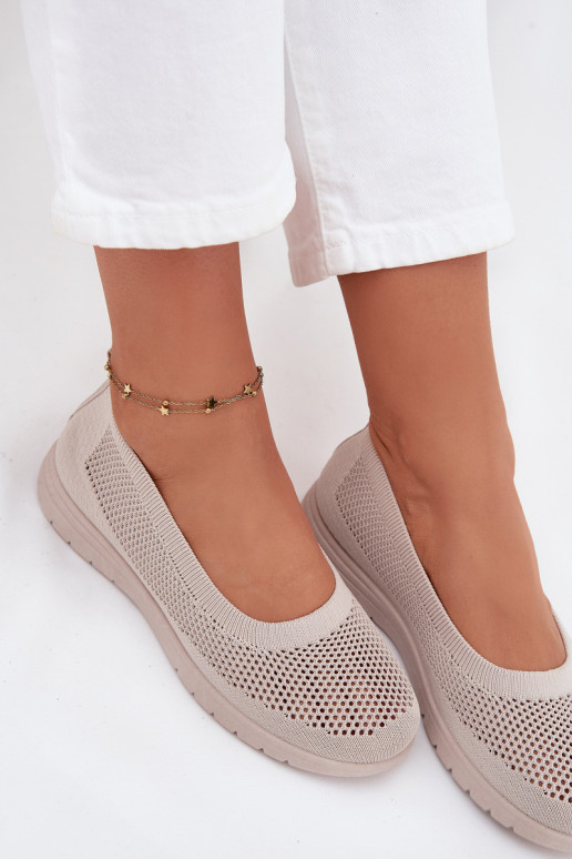 Tinklelis Balerinos Moteriškas IN SportoĮym Stylu smėlio spalvos Virella