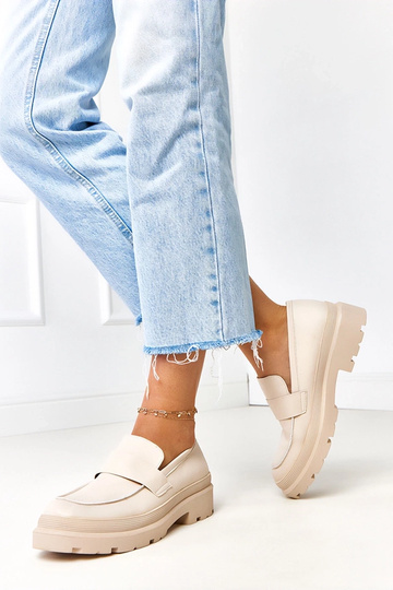 Smėliniai mokasinai iš...