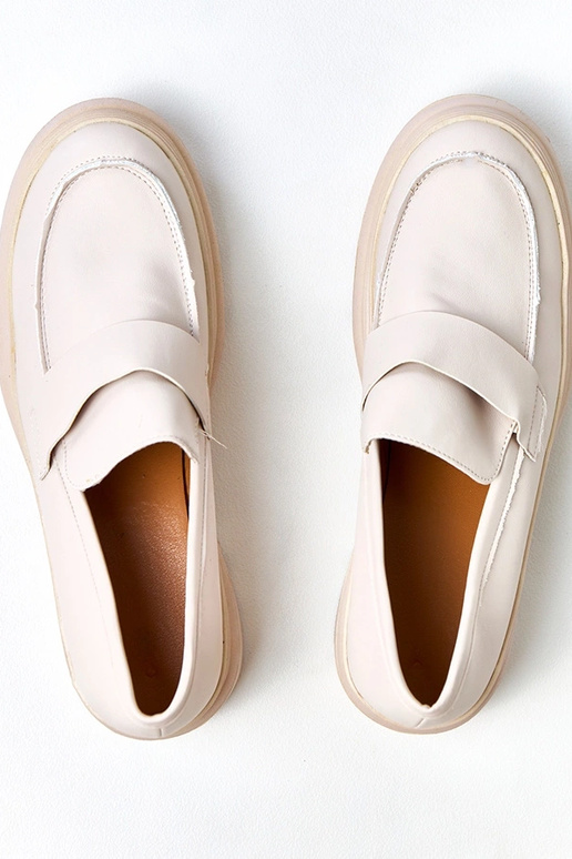 Smėliniai mokasinai iš dirbtinės odos...