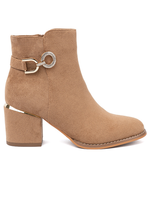 Stilingas batai Į odcieniu ryškiairudasm ze auksinism detalem