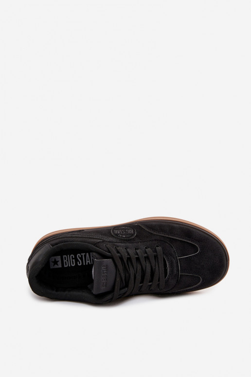 Sneakers modelio batai Vyriški Žemas Big Star SS174019 HI-POLY SYSTEM juodos spalvos