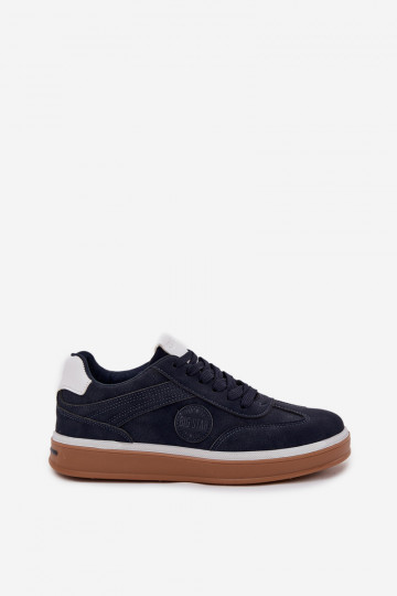 Sneakers modelio batai Vyriški Žemas Big Star SS174021 HI-POLY SYSTEM tamsiai mėlynos spalvos 2