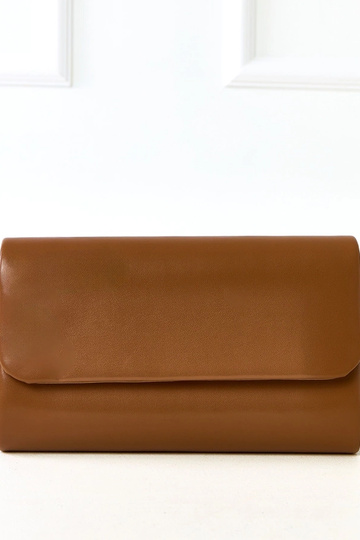 Smėlio spalvos vokas formos...