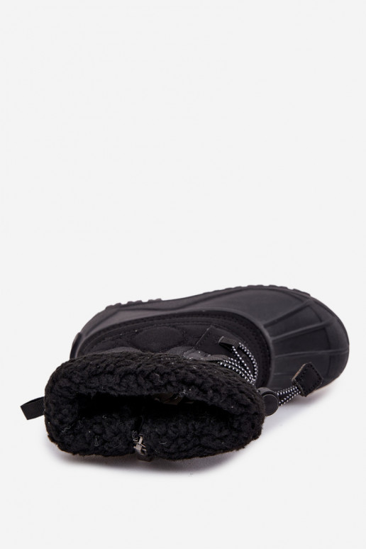 pašiltinti sniego batai Vaikiški Į Pilį Big Star OO374073 juodos spalvos