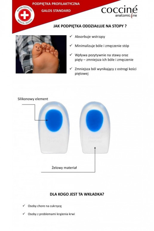 COCCINE GALOS Kulno kojinės Įjungta OstrogisuŻelu