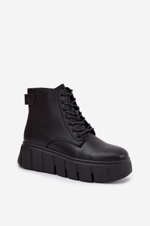 Oda pašiltinti Moteriški aulinukai su platforma Vinceza 66803 juodos spalvos Oda pašiltinti Moteriški aulinukai su platforma Vinceza 66803 juodos spalvos