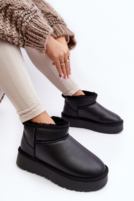 Oda Moteriškas sniego batai su platforma juodos spalvos Loreley