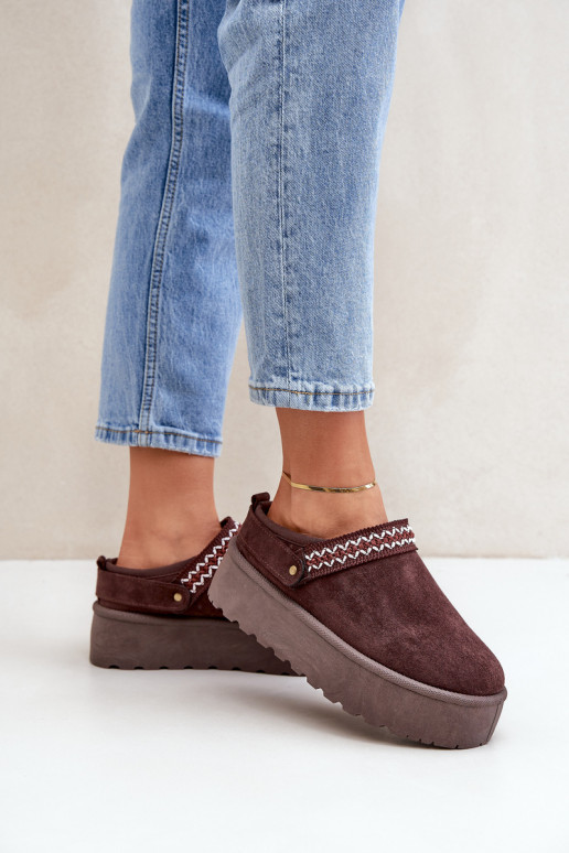 sniego batai Su puošniais Haftem CzekoladoĮe Selithria