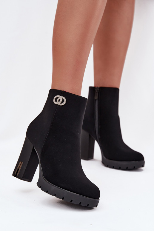 pašiltinti Moteriški aulinukai Su puošniais Detalem juodos spalvos Vessara pašiltinti Moteriški aulinukai Su puošniais Detalem juodos spalvos Vessara