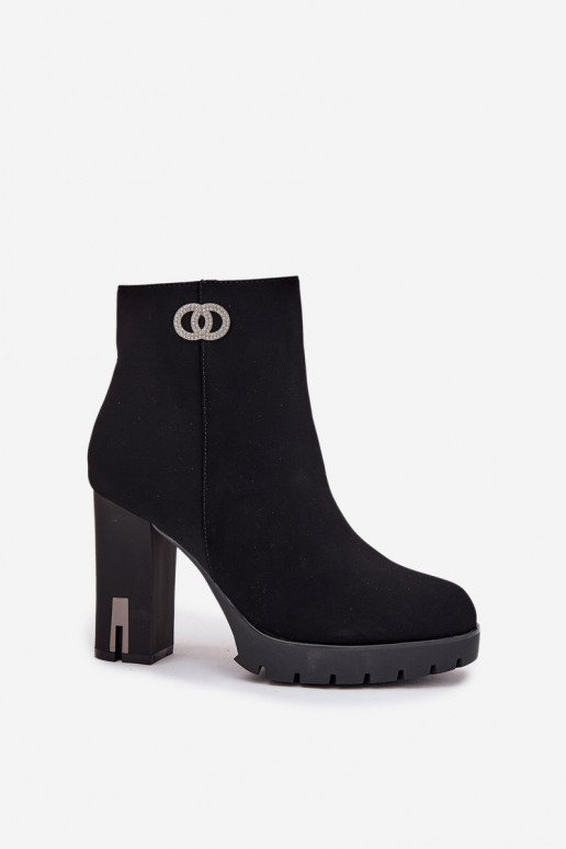 pašiltinti Moteriški aulinukai Su puošniais Detalem juodos spalvos Vessara pašiltinti Moteriški aulinukai Su puošniais Detalem juodos spalvos Vessara