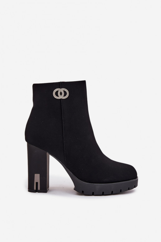 pašiltinti Moteriški aulinukai Su puošniais Detalem juodos spalvos Vessara pašiltinti Moteriški aulinukai Su puošniais Detalem juodos spalvos Vessara