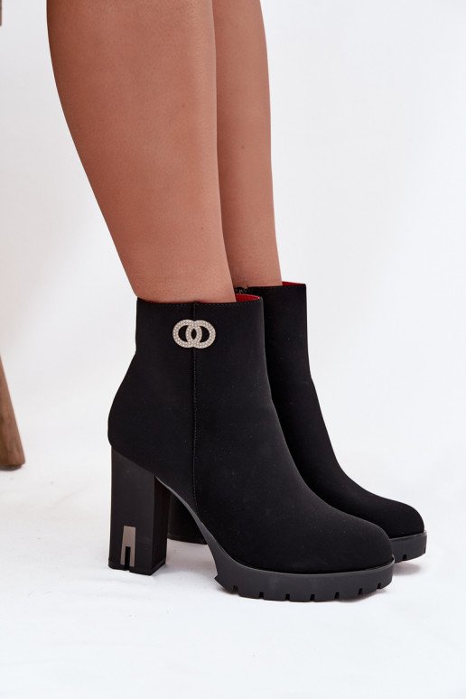 pašiltinti Moteriški aulinukai Su puošniais Detalem juodos spalvos Vessara pašiltinti Moteriški aulinukai Su puošniais Detalem juodos spalvos Vessara